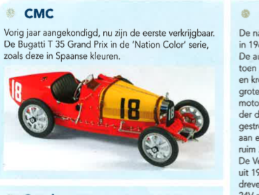 ミニカー CMC Bugatti Typ 35 Grand Prix 1/18 1/18 CMC - Bugatti Typ 35 Grand Prix (1924) | eBay