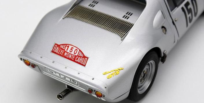 Porsche 904 GTS Rallye Monte Carlo 1965 Nr.150, Böhringer / Wütherich (Klassensi